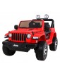 Jeep Wrangler Rubicon 4x4 raudonas