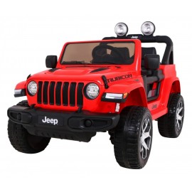 Jeep Wrangler Rubicon 4x4 raudonas