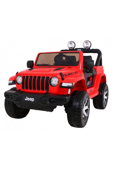 Jeep Wrangler Rubicon 4x4 raudonas